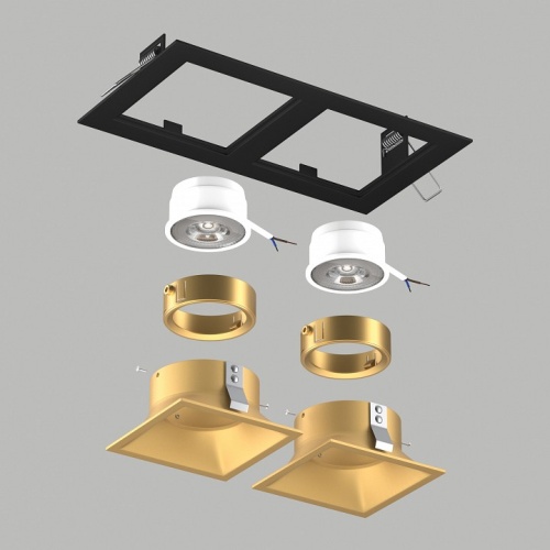 Встраиваемый светильник Lightstar Domino D5270303GMOD в Нижнем Новгороде фото 2