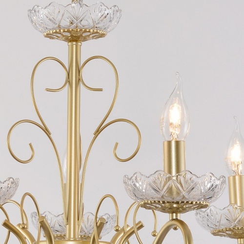 Подвесная люстра 04201-0.4-07 GOLD в Нижнем Новгороде фото 5