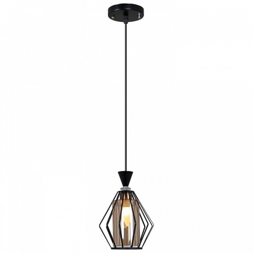 Подвесной светильник 00305-0.9-01 BK+WH в Нижнем Новгороде фото 4