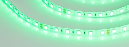 Лента RTW 2-5000SE 24V Green 2x (5060, 300 LED, LUX) (Arlight, 14.4 Вт/м, IP65) в Котово фото 5