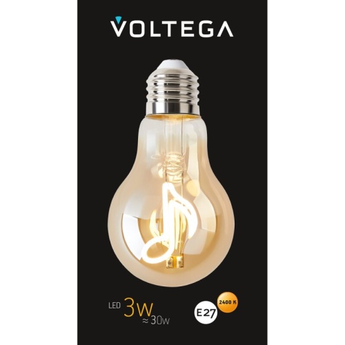 Лампа светодиодная Voltega 271 E27 3Вт 2400K 8582 в Нижнем Новгороде фото 5