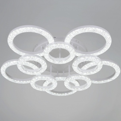 Люстра на штанге  87120-0.3-5+5C WH в Нижнем Новгороде