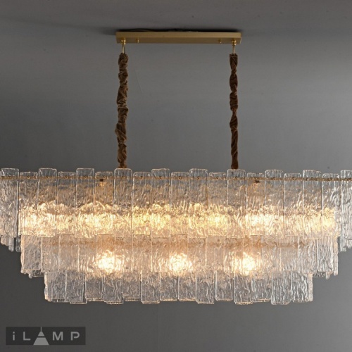 Подвесная люстра iLamp Manhattan P6315-1200 BR в Нижнем Новгороде фото 4