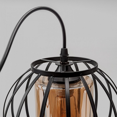 Подвесной светильник Imex MD.3958 MD.3958-1-P BK в Нижнем Новгороде фото 2