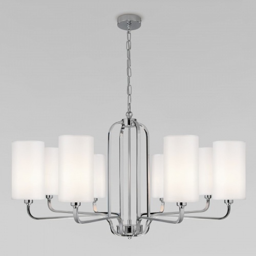 Подвесная люстра Eurosvet Purezza 60128/8 хром в Нижнем Новгороде фото 4