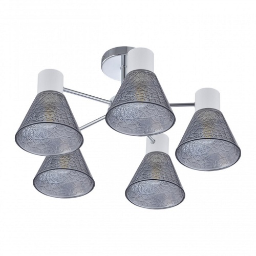 Люстра на штанге Arte Milano Napoli-322408 322408/5 CR+WH в Нижнем Новгороде фото 8