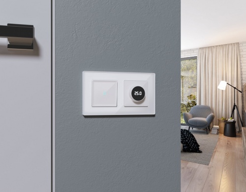 Терморегулятор электромеханический для теплого пола без рамки Ambrella Volt ALFA MA105810 в Нижнем Новгороде фото 2