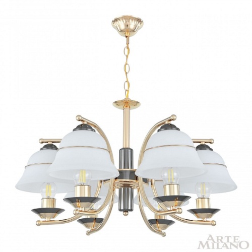 Подвесная люстра Arte Milano Florentia-1240 301240/6 Bk/Gd в Нижнем Новгороде фото 9