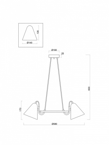 Подвесная люстра Freya  FR8001PL-03WG в Нижнем Новгороде фото 7