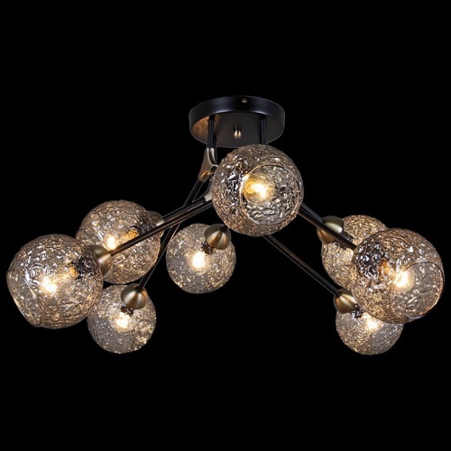 Потолочная люстра ILLUMICO  IL0264-8CSQ-79 BK AB в Нижнем Новгороде фото 4