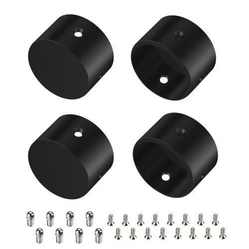 Заглушка WPH-FLEX-D22-360deg BLACK ALU глухая (Arlight, Металл) в Зубцове фото 2