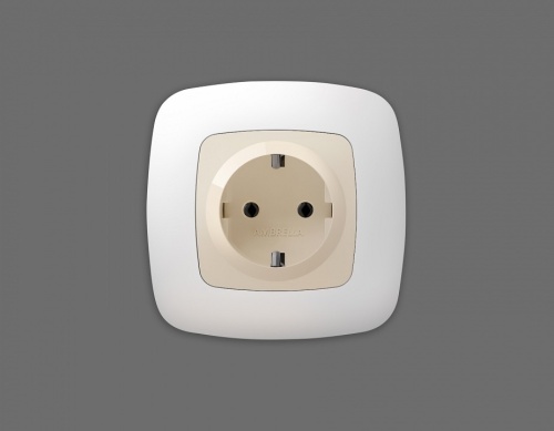 Накладка для розетки с заземлением Ambrella Volt OMEGA OP3060 в Нижнем Новгороде фото 2