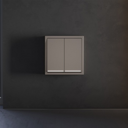 Клавиши для выключателя двухклавишного с подсветкой Voltum S70 VLS000414 в Нижнем Новгороде фото 4