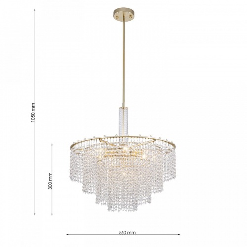 Подвесная люстра Favourite Fringe 4762-7P в Нижнем Новгороде фото 6