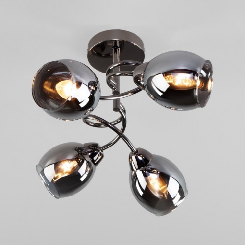 Потолочная люстра Eurosvet Roselyn 30171/4 черный жемчуг в Нижнем Новгороде фото 4